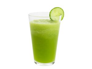 Spa Cucumber Smoothie Is Cool And Foamy