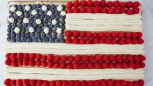 Flag Cake