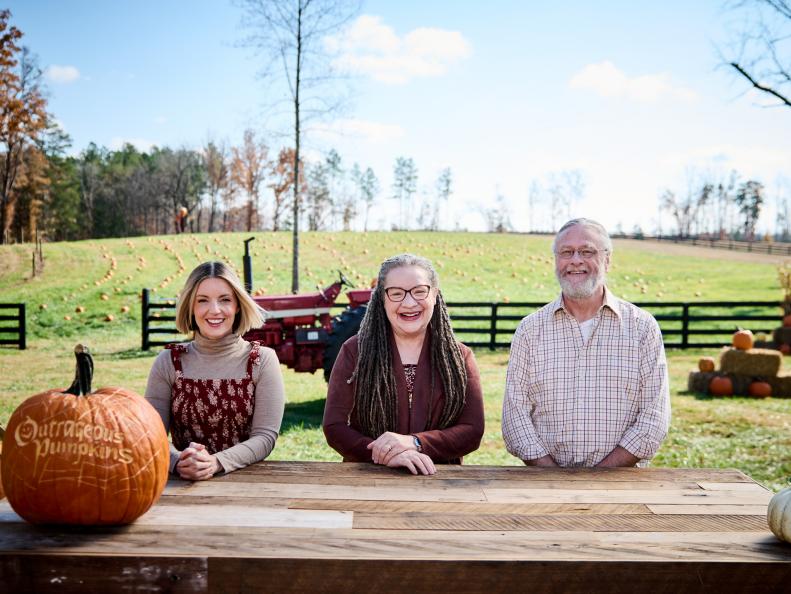 Meet the Judges and Competitors of Outrageous Pumpkins, Season 5